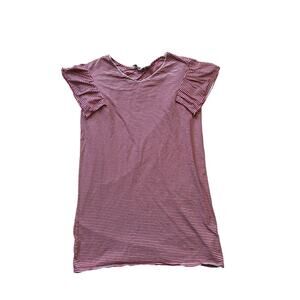 Vineyard Vines 100% Cotton, size Women's small; Red & white stripped